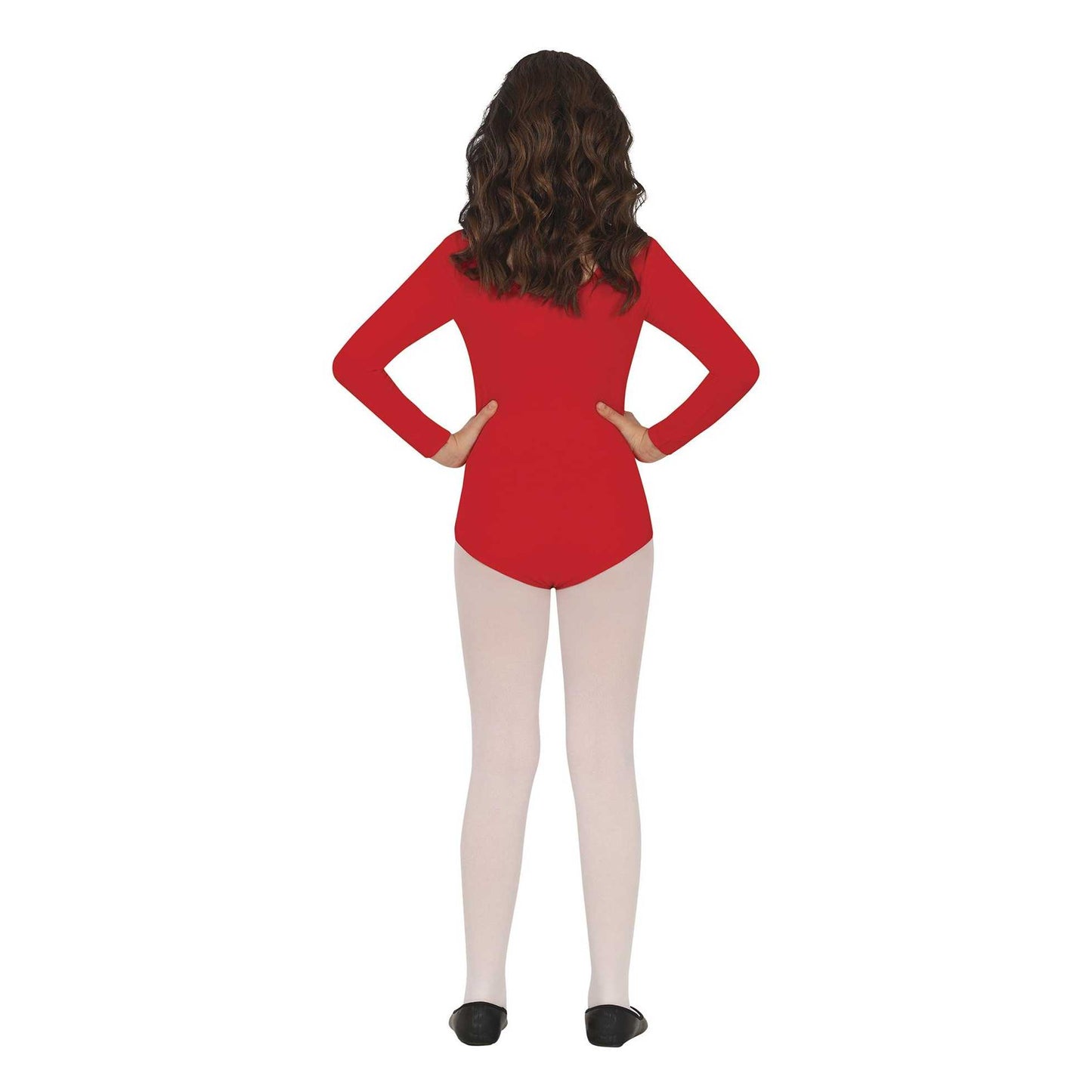 Red - Back - Fiestas Guirca Girls Leotard