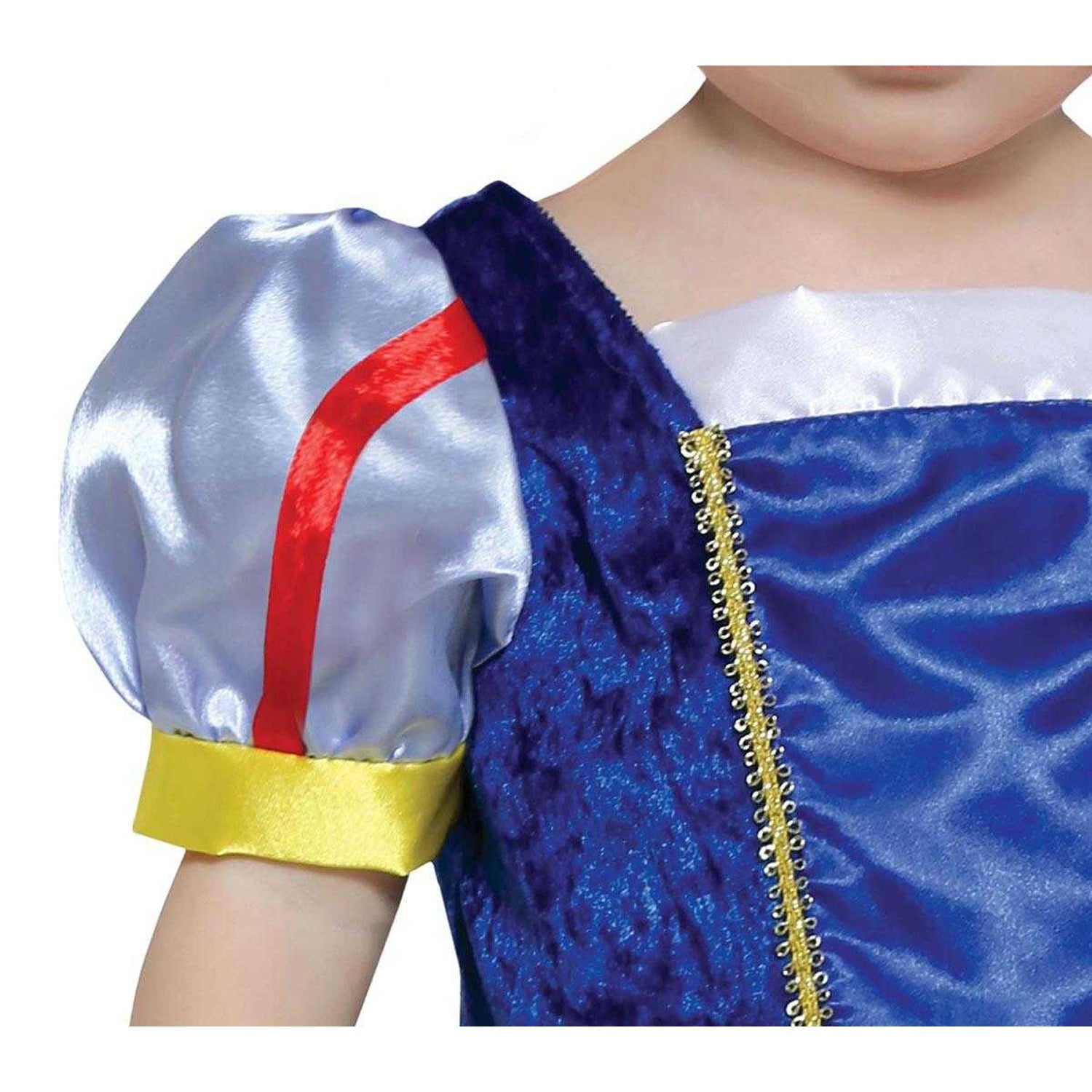 Blue-Yellow - Back - Fiestas Guirca Baby Princess Snow Costume Dress