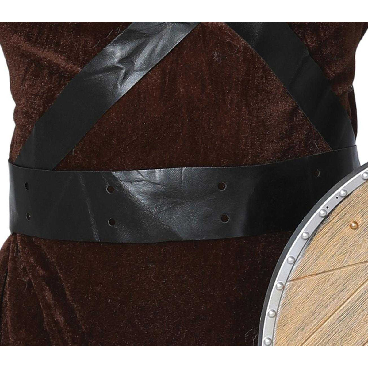 Brown-Grey - Pack Shot - Fiestas Guirca Mens Viking Costume Set