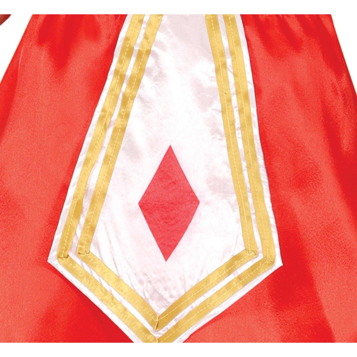 Red-Black - Lifestyle - Fiestas Guirca Girls Rhombus Queen Costume Dress