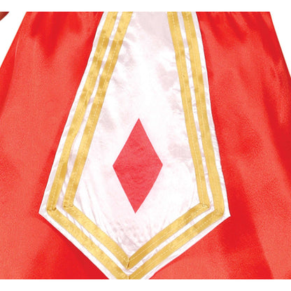 Red-Black - Lifestyle - Fiestas Guirca Girls Rhombus Queen Costume Dress