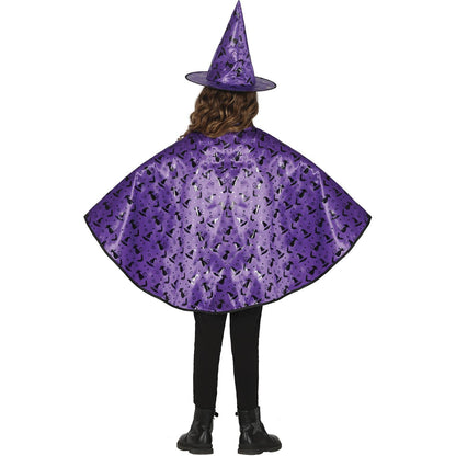 Lilac - Back - Fiestas Guirca Childrens-Kids Witch Costume Set