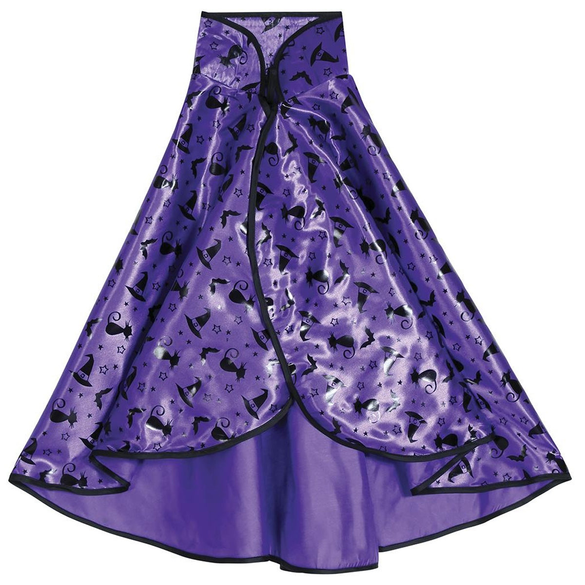 Lilac - Side - Fiestas Guirca Childrens-Kids Witch Costume Set