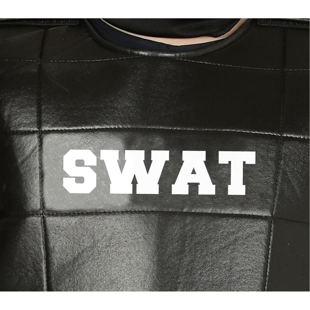 Black - Side - Fiestas Guirca Boys Swat Police Costume Set