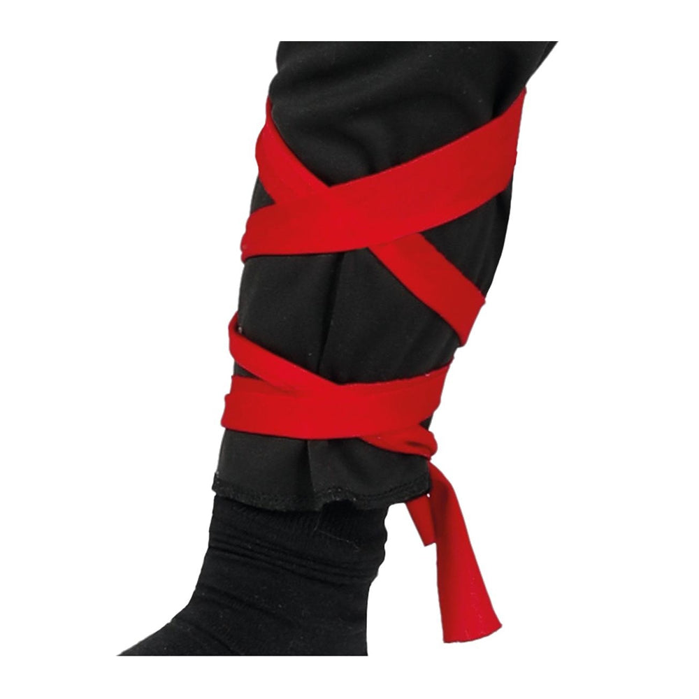 Black-Red - Lifestyle - Fiestas Guirca Childrens-Kids Shinoby Costume Set
