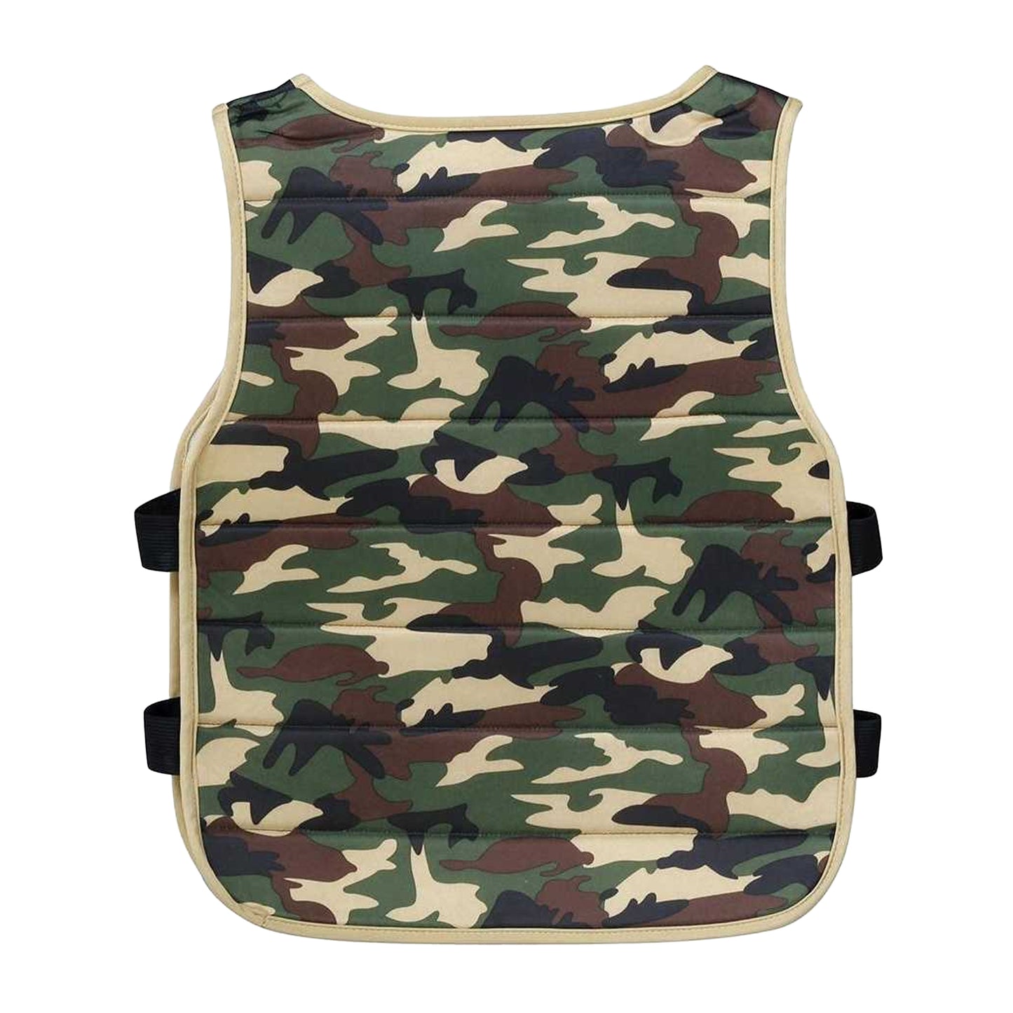 Green - Back - Fiestas Guirca Boys Camouflage Vest Top