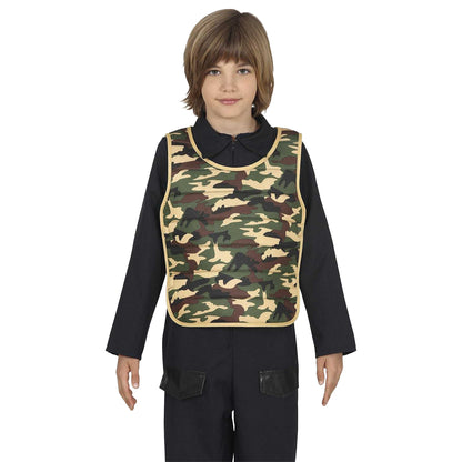 Green - Lifestyle - Fiestas Guirca Boys Camouflage Vest Top