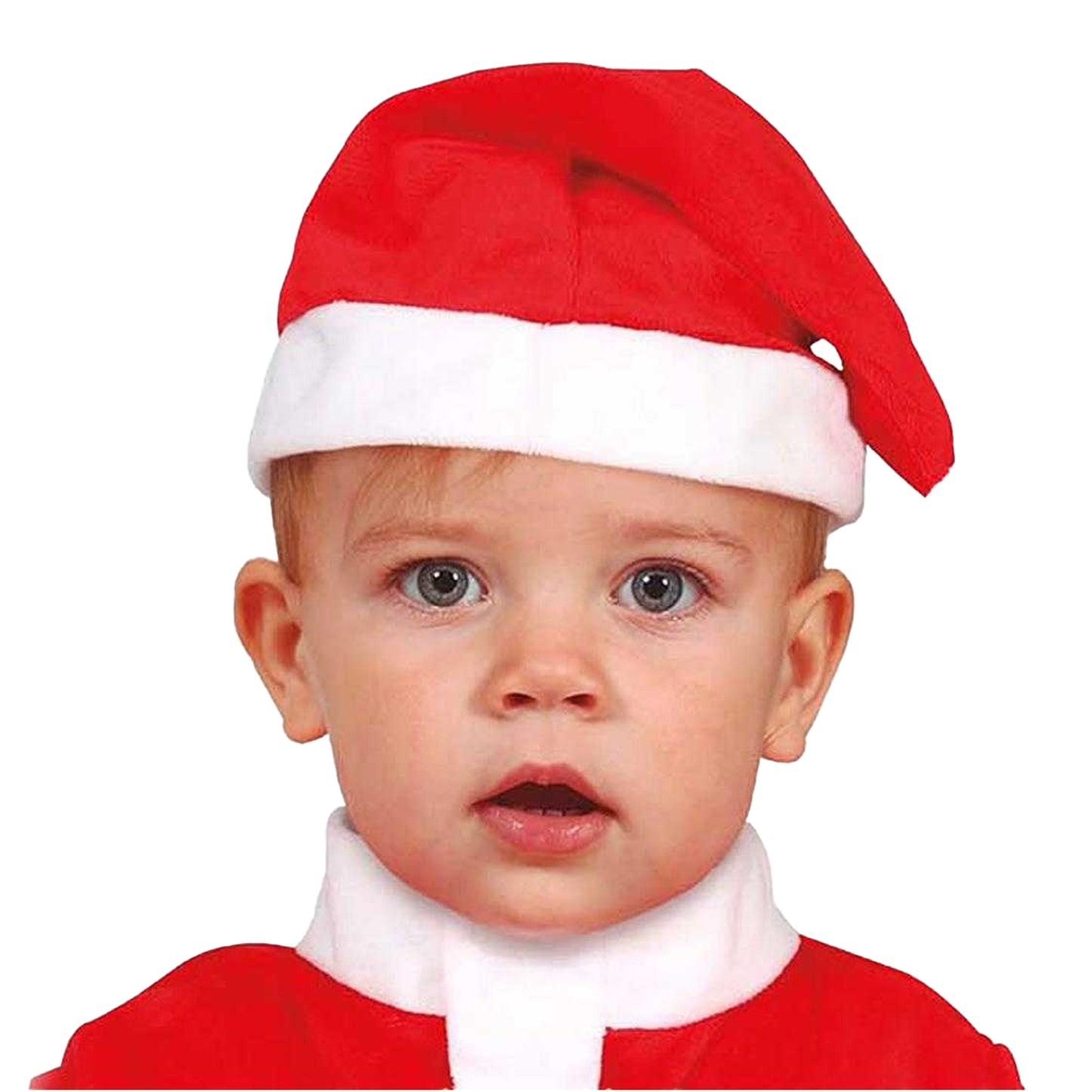 Red-White - Back - Fiestas Guirca Baby Boys Santa Claus Costume Set