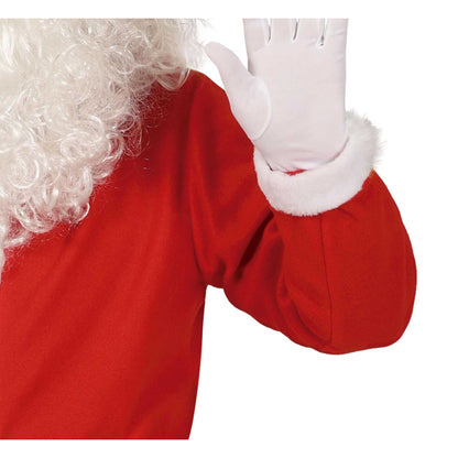 Red-White - Side - Fiestas Guirca Mens Santa Claus Christmas Costume Set