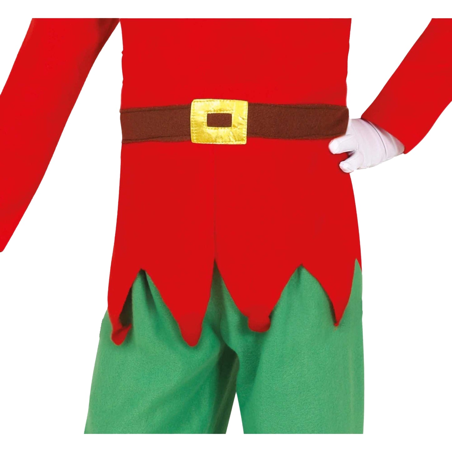 Red-Green - Lifestyle - Fiestas Guirca Childrens-Kids Elf Christmas Costume