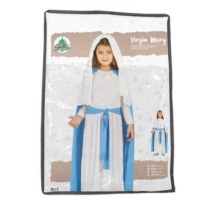 Blue-White - Lifestyle - Fiestas Guirca Childrens-Kids Mary Christmas Costume Set