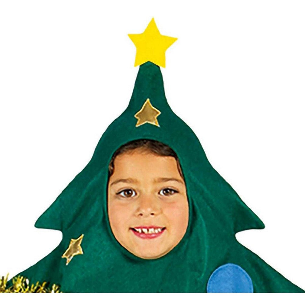 Green - Back - Fiestas Guirca Childrens-Kids Christmas Tree Costume