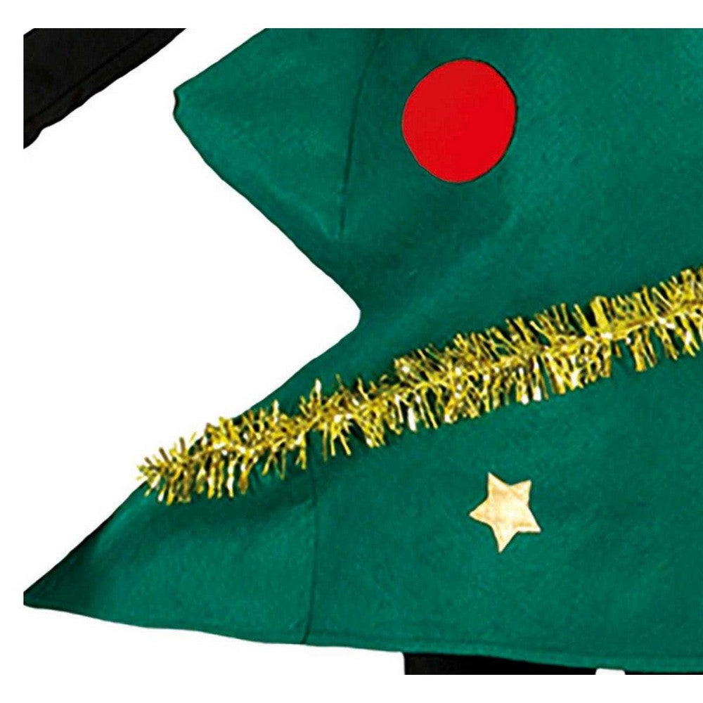 Green - Side - Fiestas Guirca Childrens-Kids Christmas Tree Costume