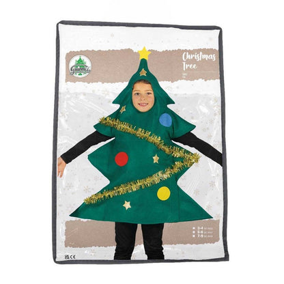 Green - Pack Shot - Fiestas Guirca Childrens-Kids Christmas Tree Costume