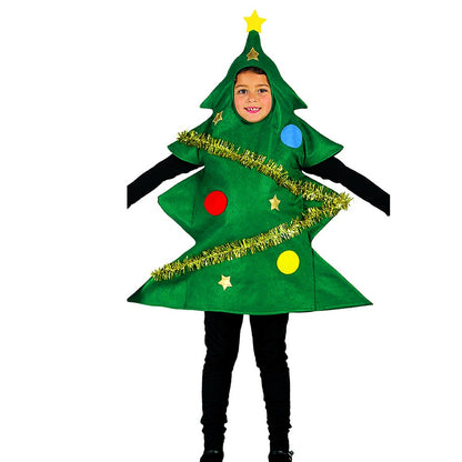 Green - Front - Fiestas Guirca Childrens-Kids Christmas Tree Costume