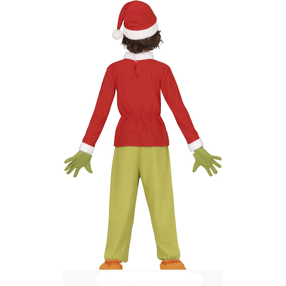 Red-White - Back - Fiestas Guirca Boys Hater Christmas Costume