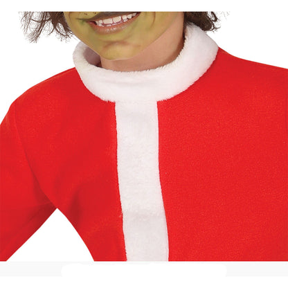 Red-White - Side - Fiestas Guirca Boys Hater Christmas Costume