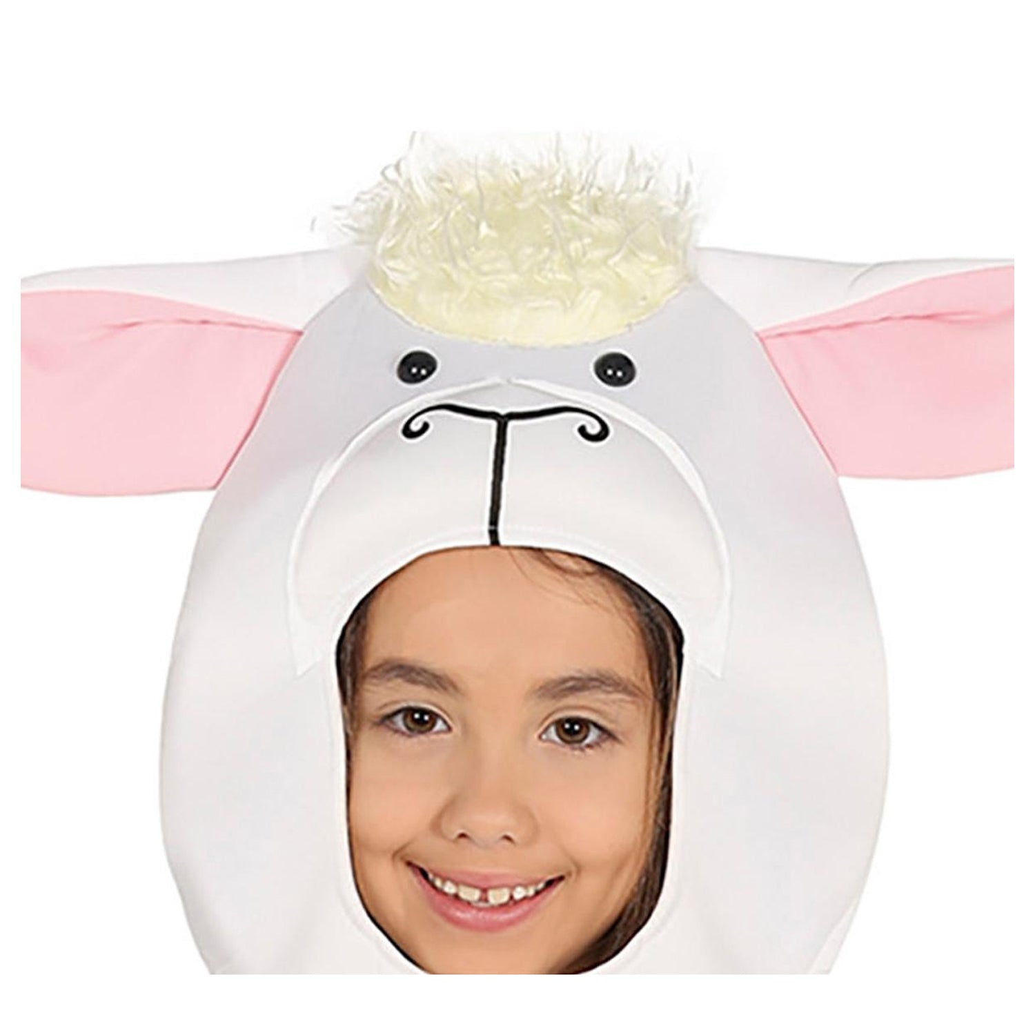 White - Back - Fiestas Guirca Childrens-Kids Sheep Costume