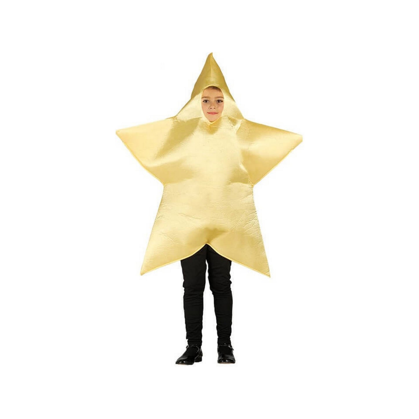 Golden - Front - Fiestas Guirca Childrens-Kids Star Costume