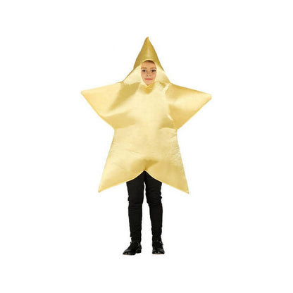 Golden - Front - Fiestas Guirca Childrens-Kids Star Costume