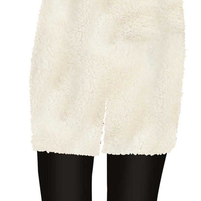 White-Black - Side - Fiestas Guirca Childrens-Kids Sheep Costume Set