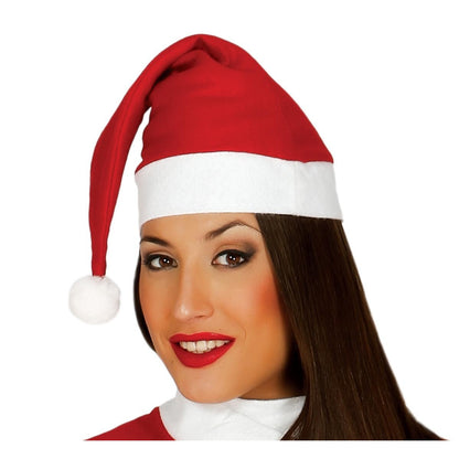 Red-White - Back - Fiestas Guirca Womens-Ladies Mrs Claus Christmas Costume Set