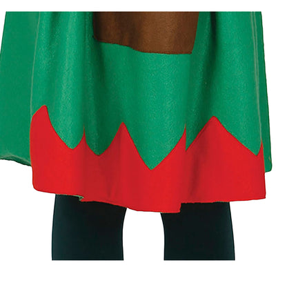 Red-Green - Lifestyle - Fiestas Guirca Girls Elf Christmas Costume Set