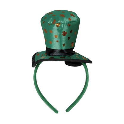 Green - Back - Fiestas Guirca Leprechaun St Patricks Day Headband