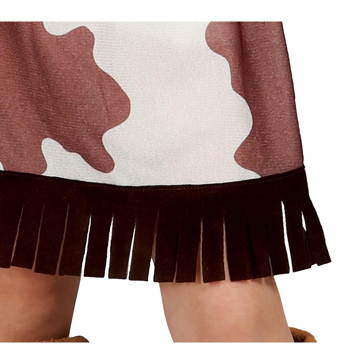Brown-White - Lifestyle - Fiestas Guirca Girls Cowgirl Costume Set