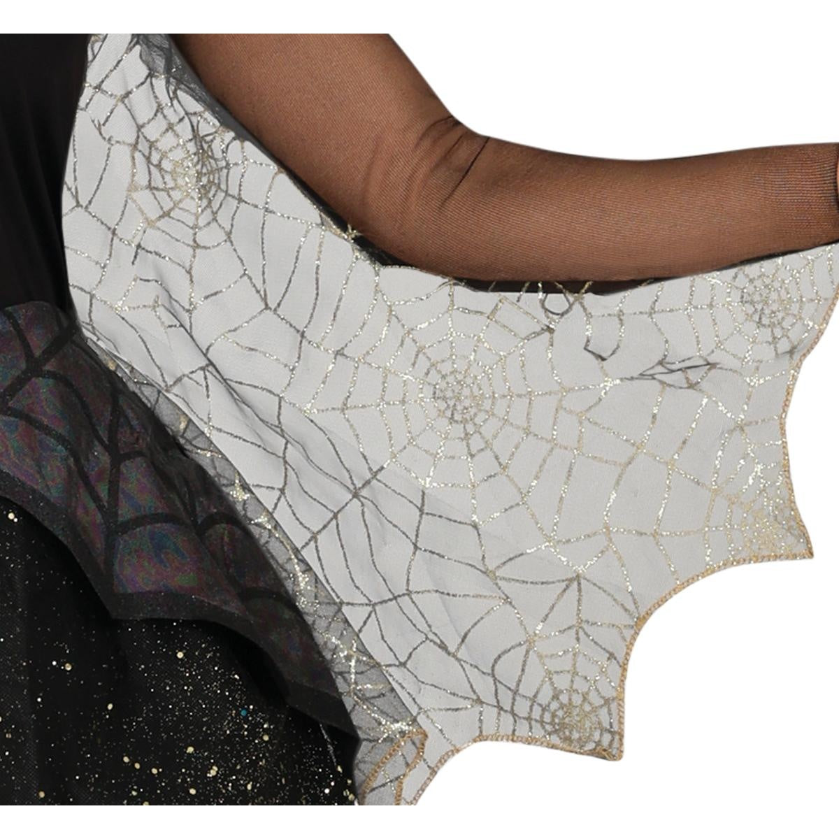 Black - Lifestyle - Fiestas Guirca Womens-Ladies Spider Halloween Costume Set