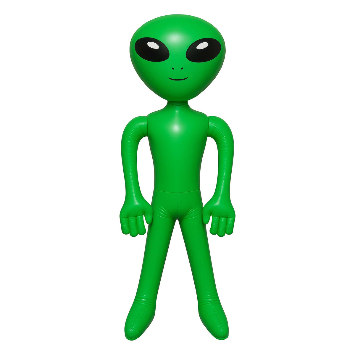 Green - Front - Fiestas Guirca Inflatable Latex Alien Prop