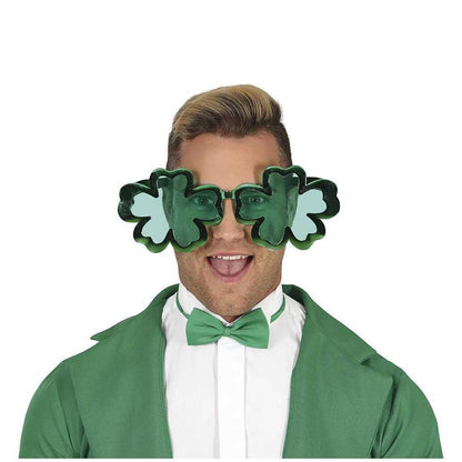 Green - Lifestyle - Fiestas Guirca Shamrock St Patricks Day Glasses