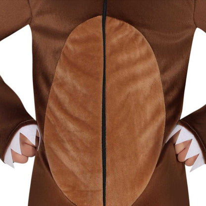 Brown - Lifestyle - Fiestas Guirca Childrens-Kids Monster Hooded Costume