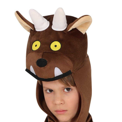Brown - Pack Shot - Fiestas Guirca Childrens-Kids Monster Hooded Costume