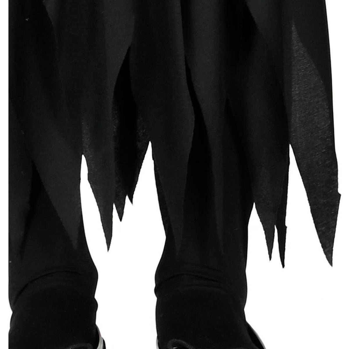Black - Side - Fiestas Guirca Girls Monster Halloween Costume Dress