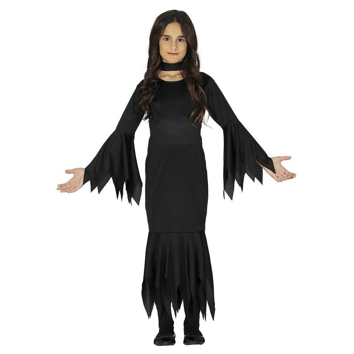 Black - Front - Fiestas Guirca Girls Monster Halloween Costume Dress