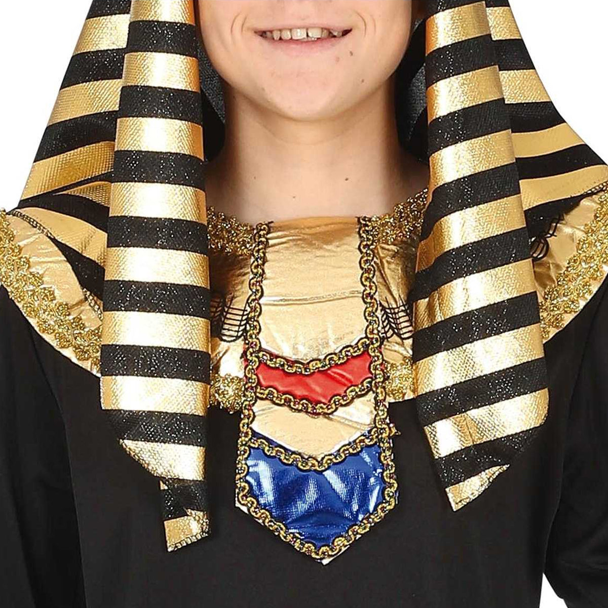 Black-Gold - Lifestyle - Fiestas Guirca Teen Boys Egyptian Costume