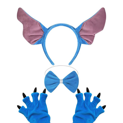 Blue-Pink - Front - Fiestas Guirca Monster Party Costume Accessory Set
