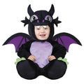 Black-Lilac - Front - Fiestas Guirca Baby Dragon Costume Set