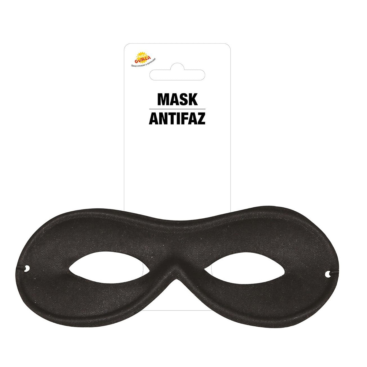 Black - Back - Fiestas Guirca Unisex Adult Pierrot Eye Mask