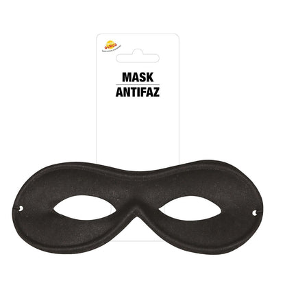 Black - Back - Fiestas Guirca Unisex Adult Pierrot Eye Mask