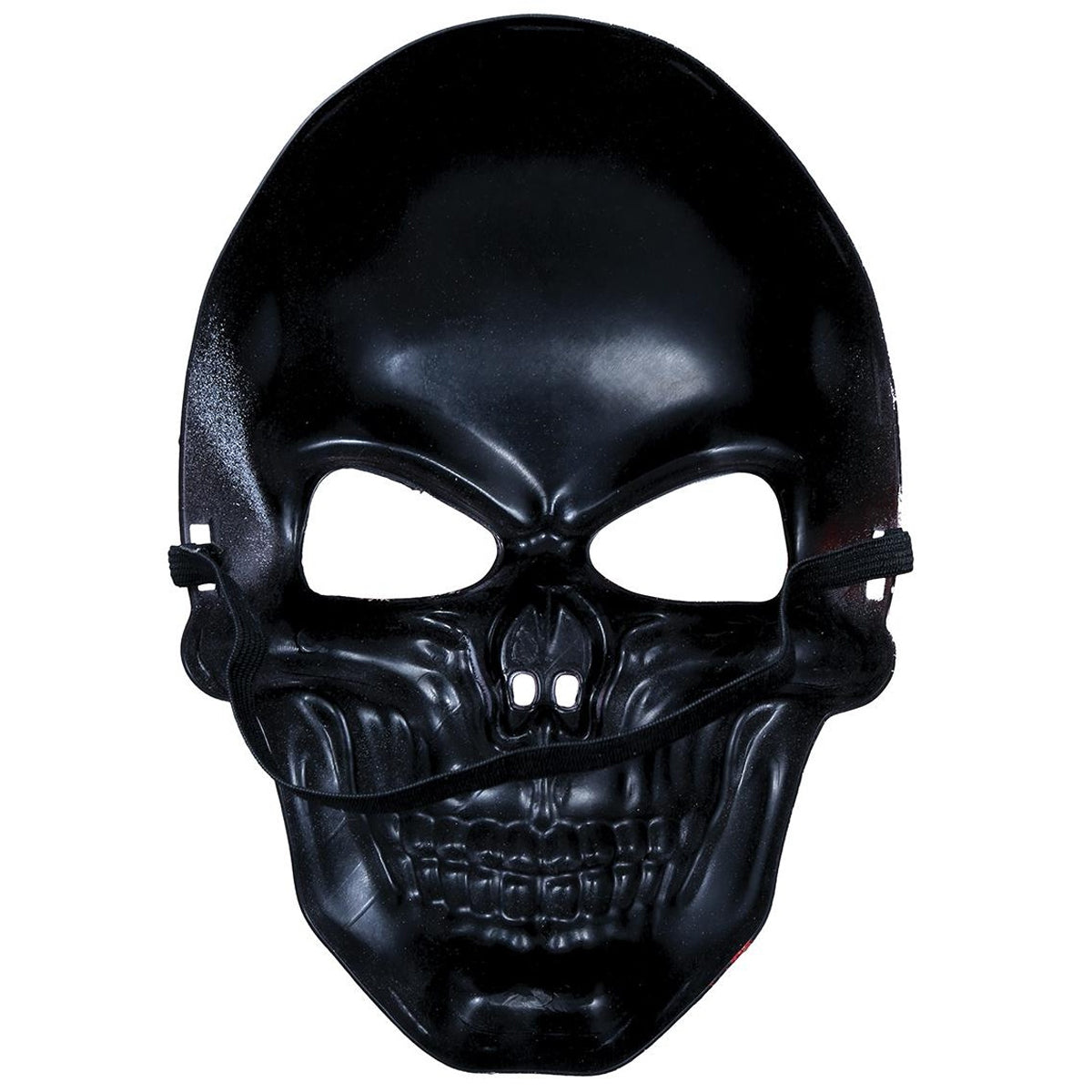 White-Red - Back - Fiestas Guirca Unisex Adult Skull PVC Mask