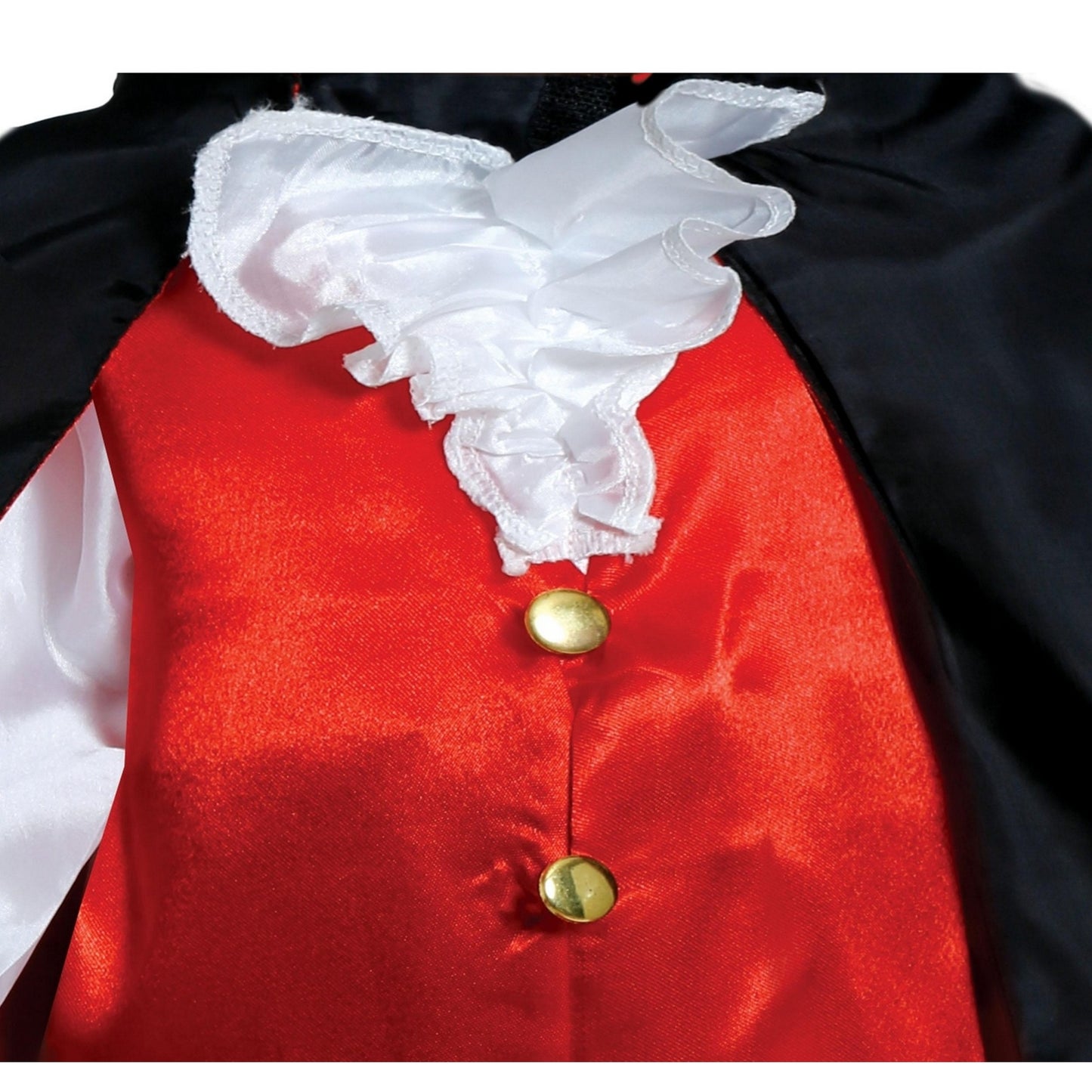 Black-Red - Back - Fiestas Guirca Baby Vampire Costume Set