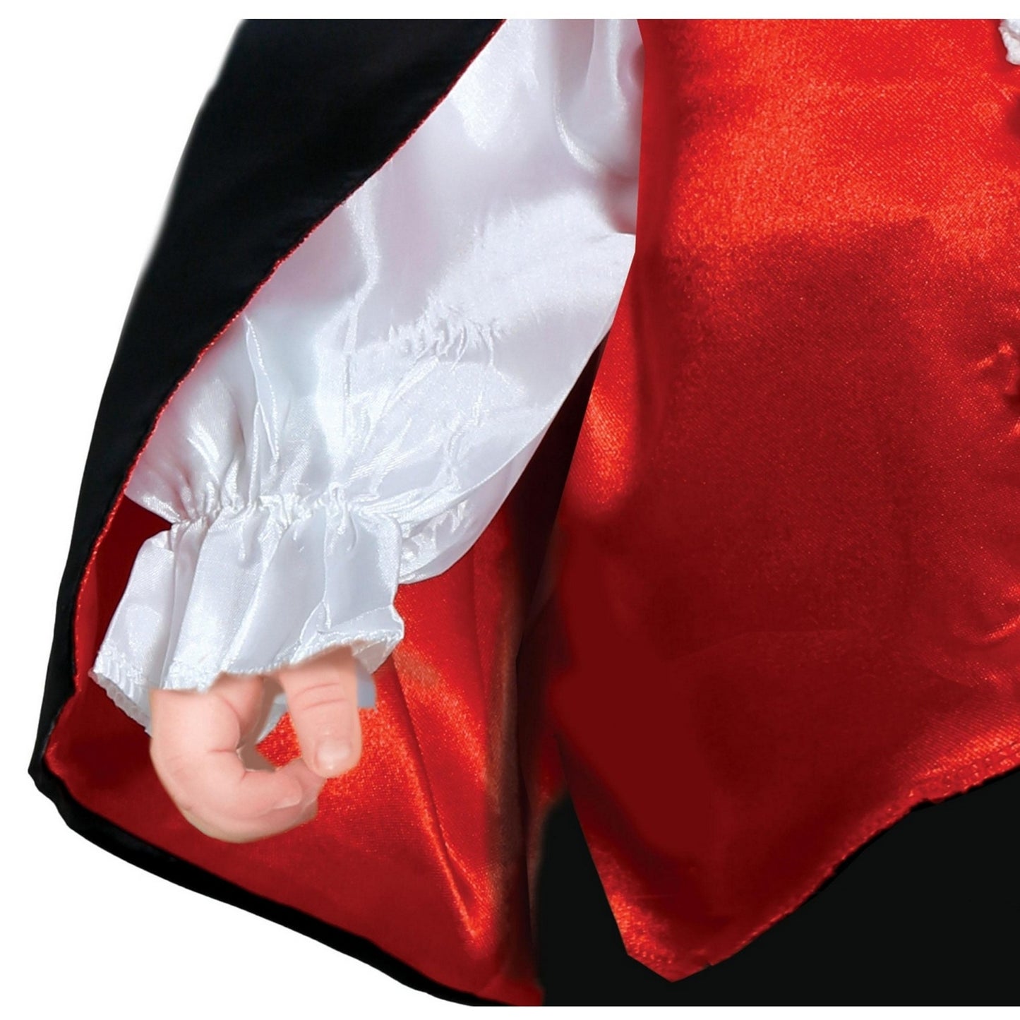 Black-Red - Side - Fiestas Guirca Baby Vampire Costume Set