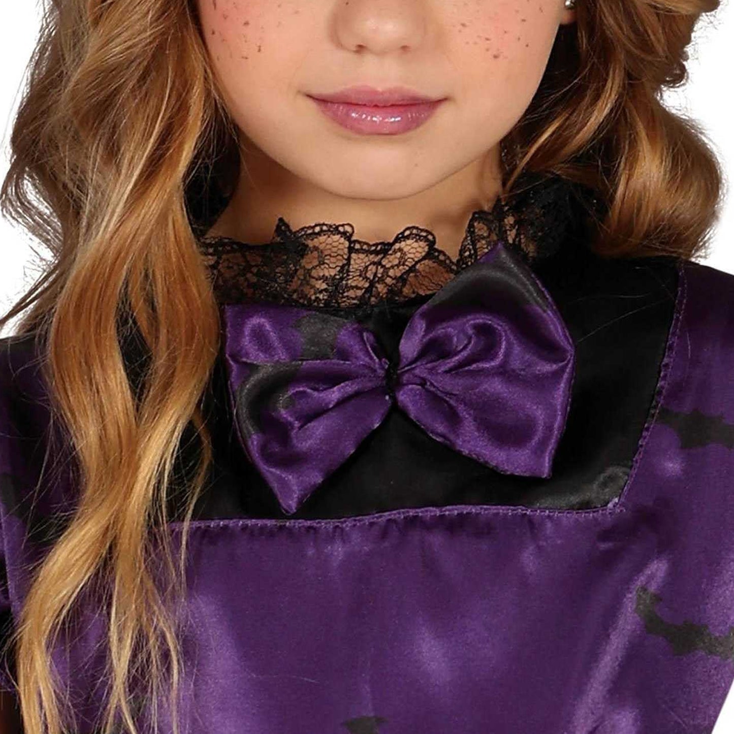 Black-Lilac - Lifestyle - Fiestas Guirca Childrens-Kids Witch & Haunted House Costume Set