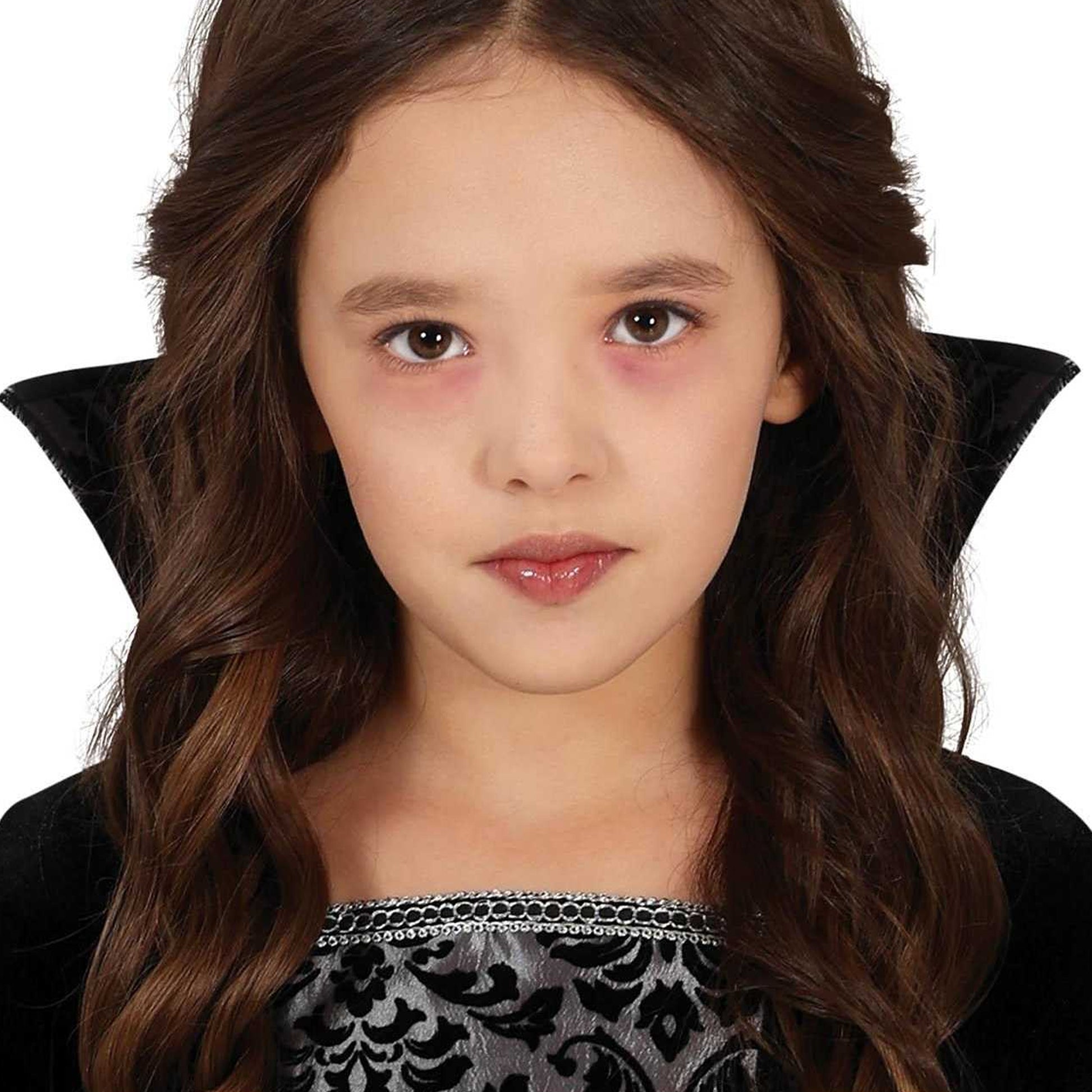 Black-Grey - Pack Shot - Fiestas Guirca Childrens-Kids Vampire Costume Set