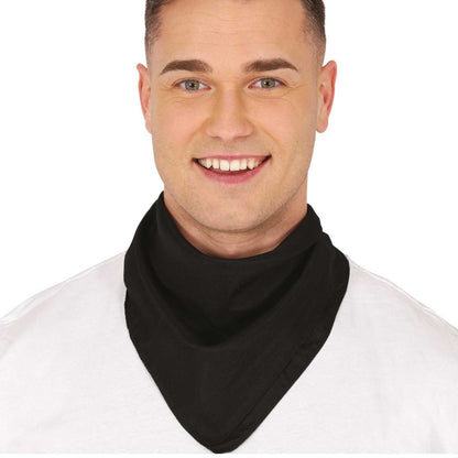 Black - Side - Fiestas Guirca Unisex Adult Bandana Scarf Prop