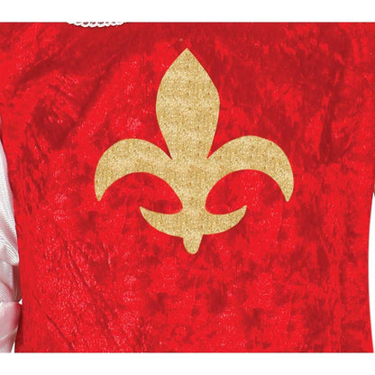 Burgundy-Black - Lifestyle - Fiestas Guirca Childrens-Kids Musketeer Costume Set