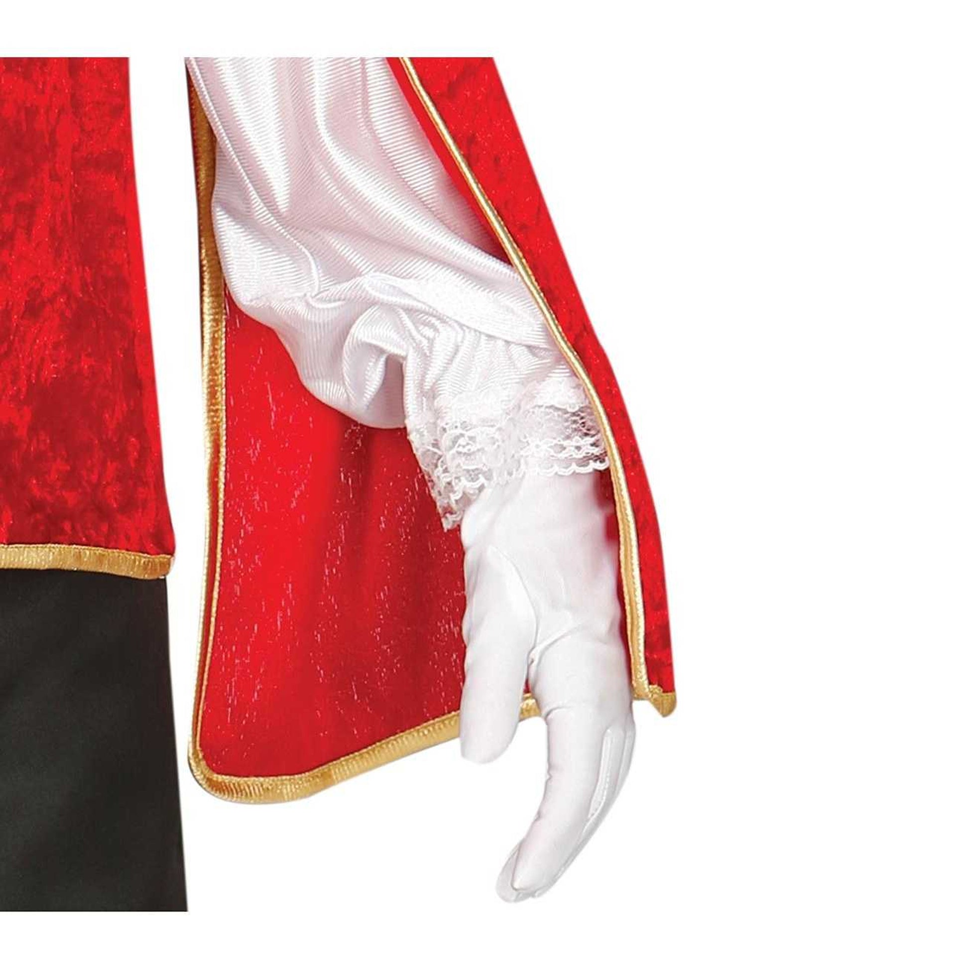 Burgundy-Black - Pack Shot - Fiestas Guirca Childrens-Kids Musketeer Costume Set