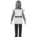 Black - Back - Fiestas Guirca Boys Medieval Knight Costume Set